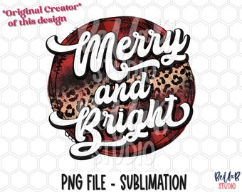 Design retrô alegre e brilhante de sublimação, leopardo, vintage, xadrez, ocidental, Natal PNG, download digital de sublimação, gráficos de sublimação