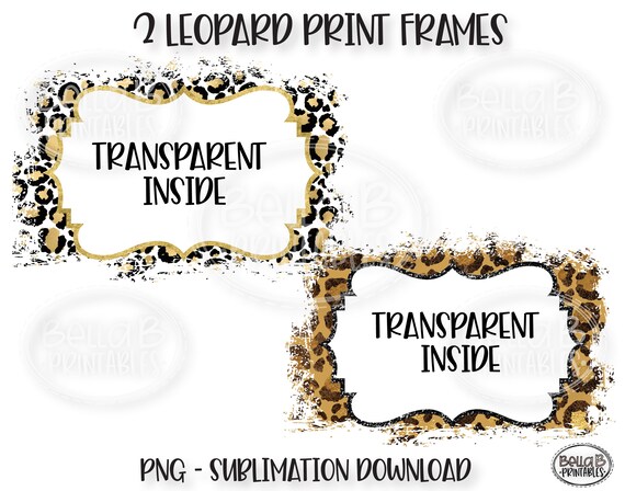 Download Leopard Print PNG Sublimation Background Bundle ...