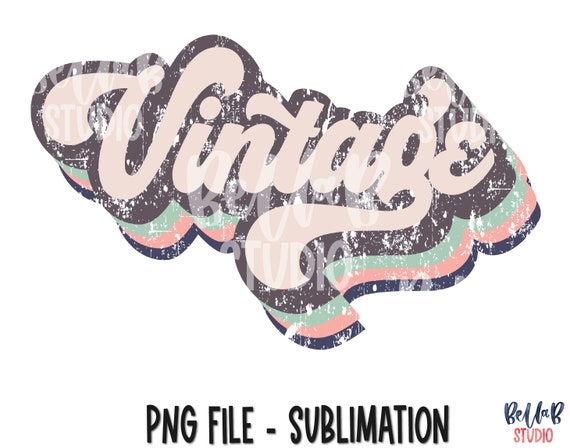 Vintage  Sublimation Design, Retro, Vintage, Distressed, Grunge, Vintage Soul,  Sublimation Digital Download, PNG, Clip Art