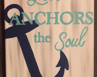 Love Anchors the Soul Painting