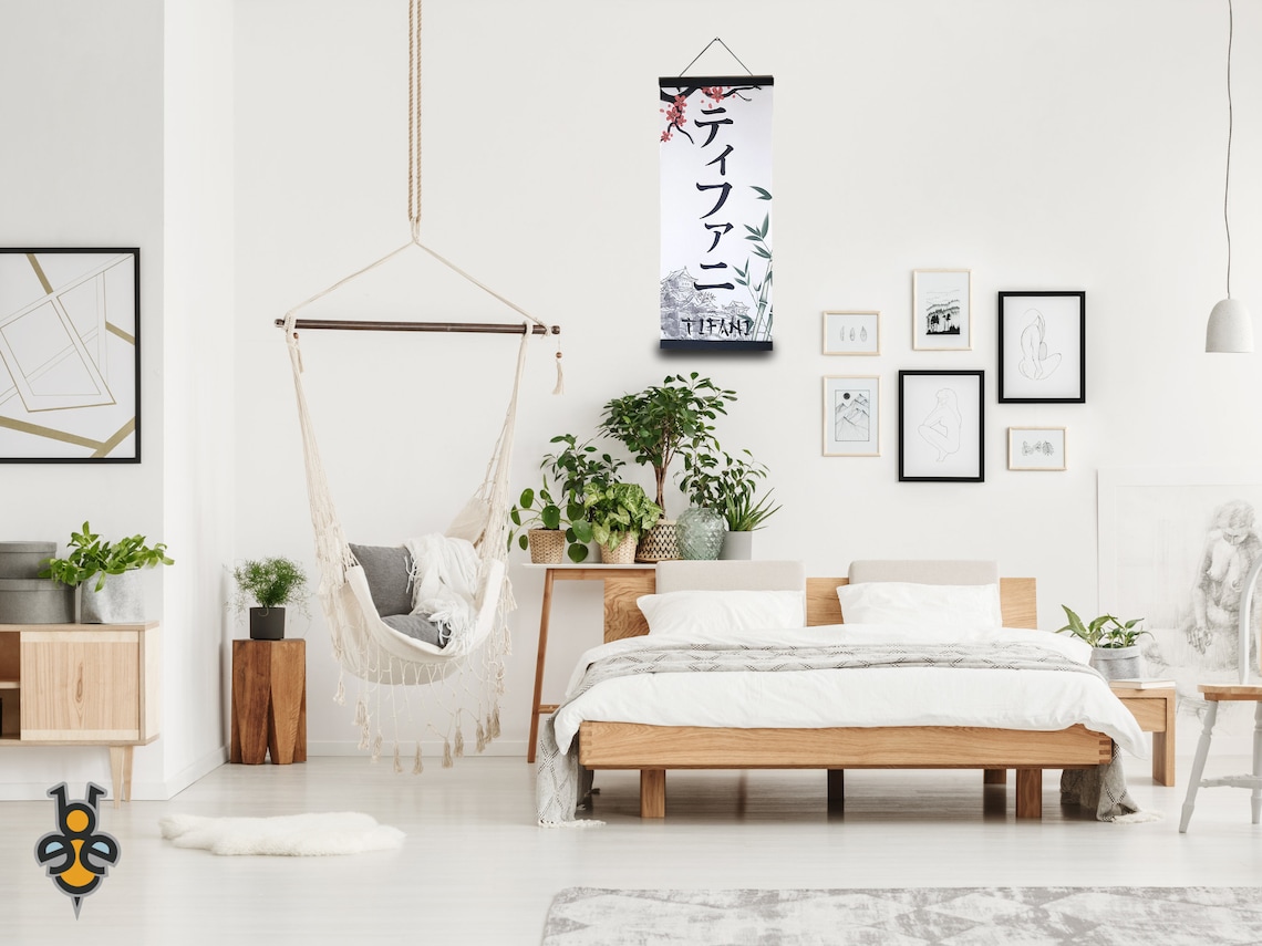 Personalized Japanese Name on Canvas / Wall Decor / Wall Art - Etsy