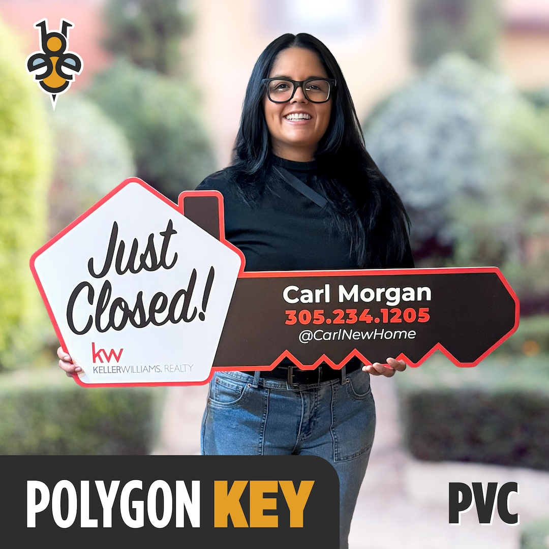 Realtor Closing Key Custom Real Estate Closing Key | Personalized PVC Realtor Prop - Etsy