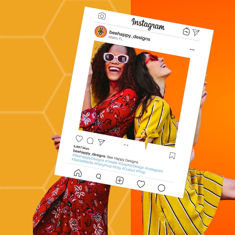 Instagram Frame - Etsy