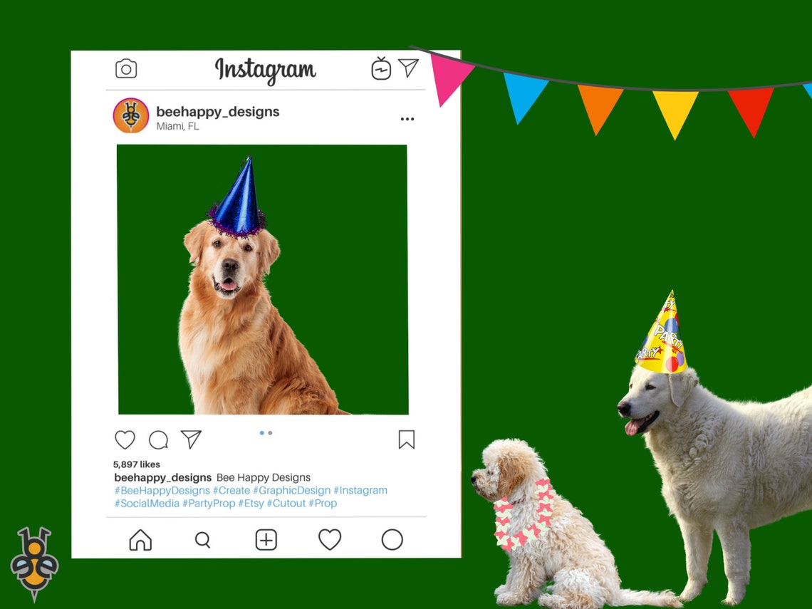 Custom Instagram Frame Social Media Prop Photo Booth - Etsy