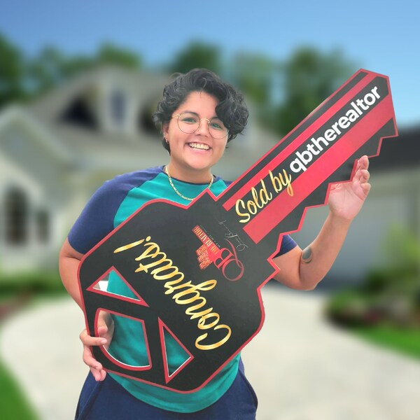 Realtor Key Sign - Etsy