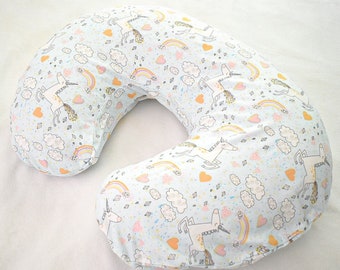 unicorn boppy pillow cover
