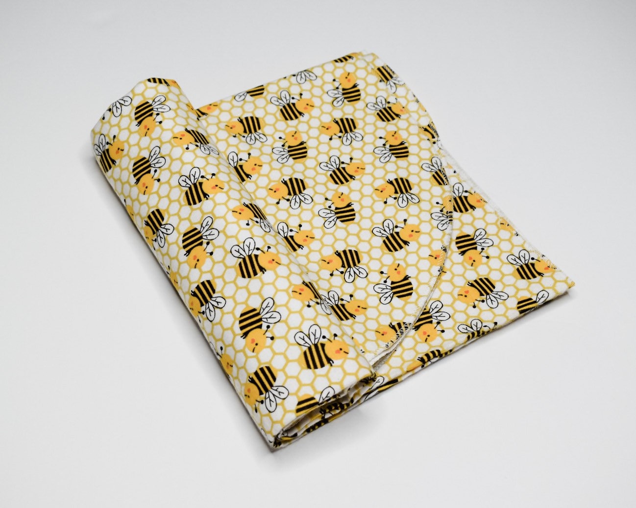 Wabe Bienen gelb Baumwolle Flanell Baby Swaddle Decke Etsy.de
