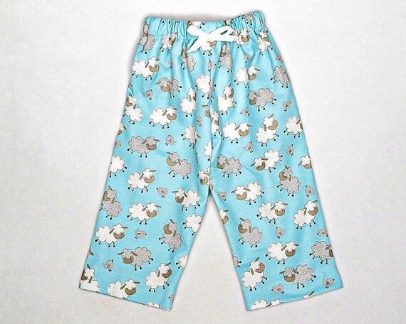 Blue Sheep Soft Cotton Flannel Pajama 