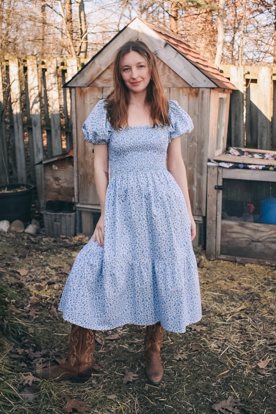 Modern Prairie Dress 