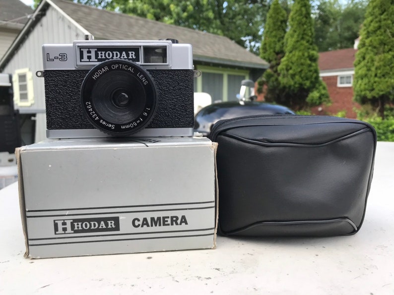 Vintage Hodar L-3 film camera with 50mm lens compact TESTED