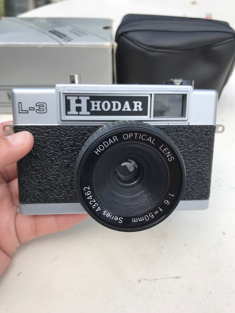 Vintage Hodar L-3 film camera with 50mm lens compact TESTED