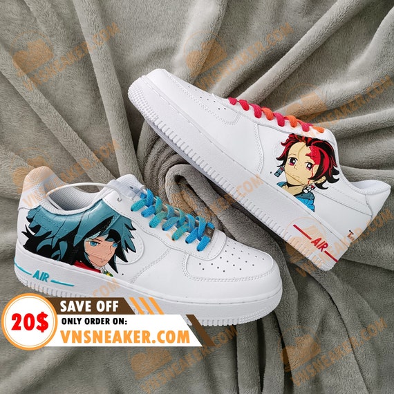 Vrouwen schoenen luchtmacht 1 leuke anime aangepaste - Etsy Nederland