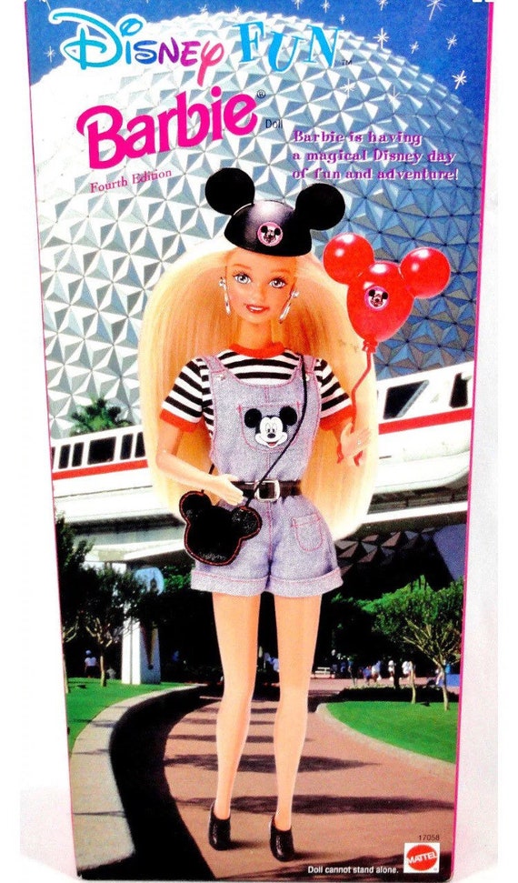 barbie and mickey mouse