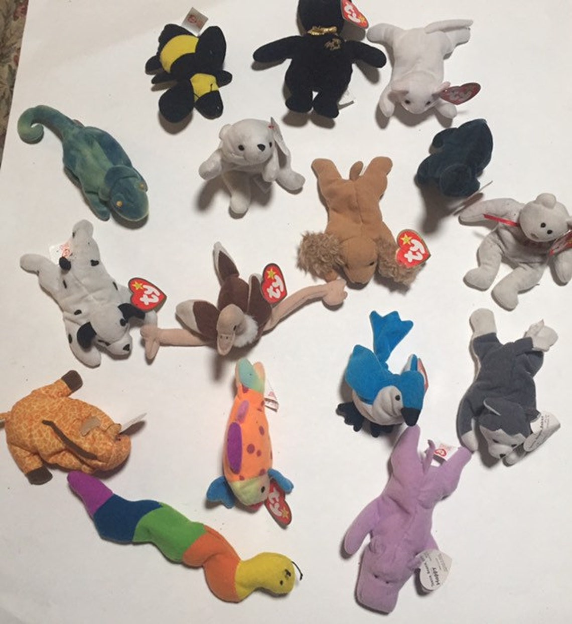 McDonalds Mini Beanie Baby Collection Etsy España