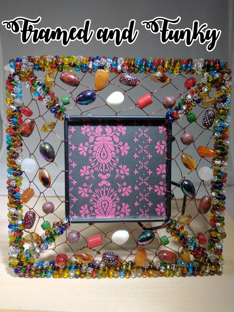 Framed and Funky Picture Frame