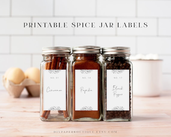 14 Sets of Free Canning Jar Labels for Mason Jars