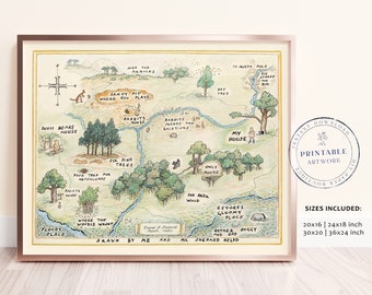 ベネリック くまのプーさん クラシックプー 100 Acre Wood Amazon | クラシックなプーさん 巨大な本の背景 ヴィンテージ