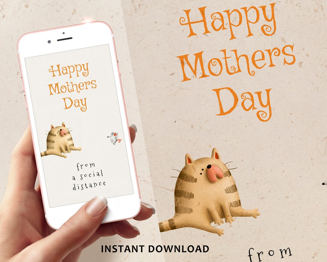Mothers Day Card Electronic, Smartphone Mothers Day, Mothers Day ...