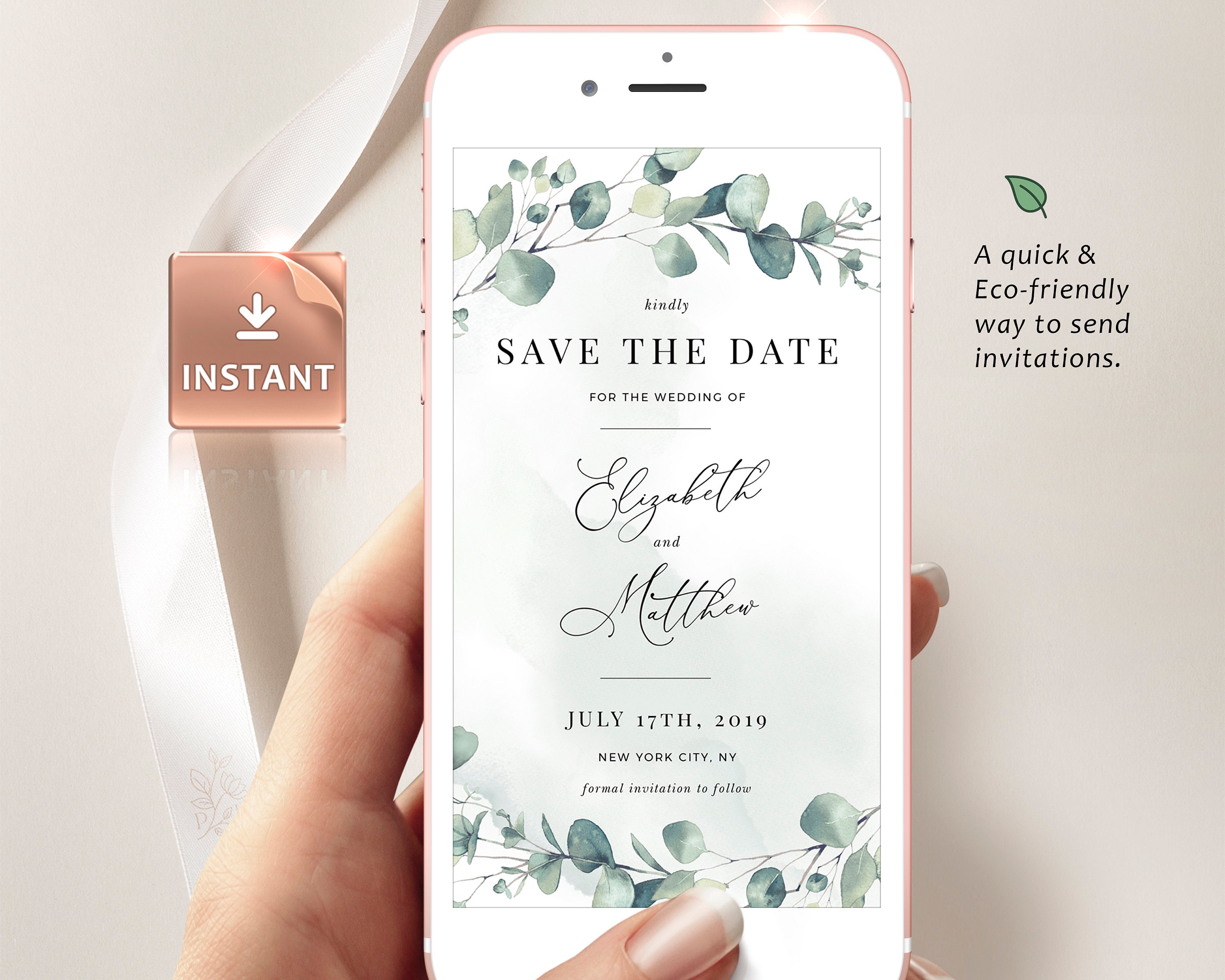 Paper Evite Electronic Save the Date Save the Date Ecard Digital Invite