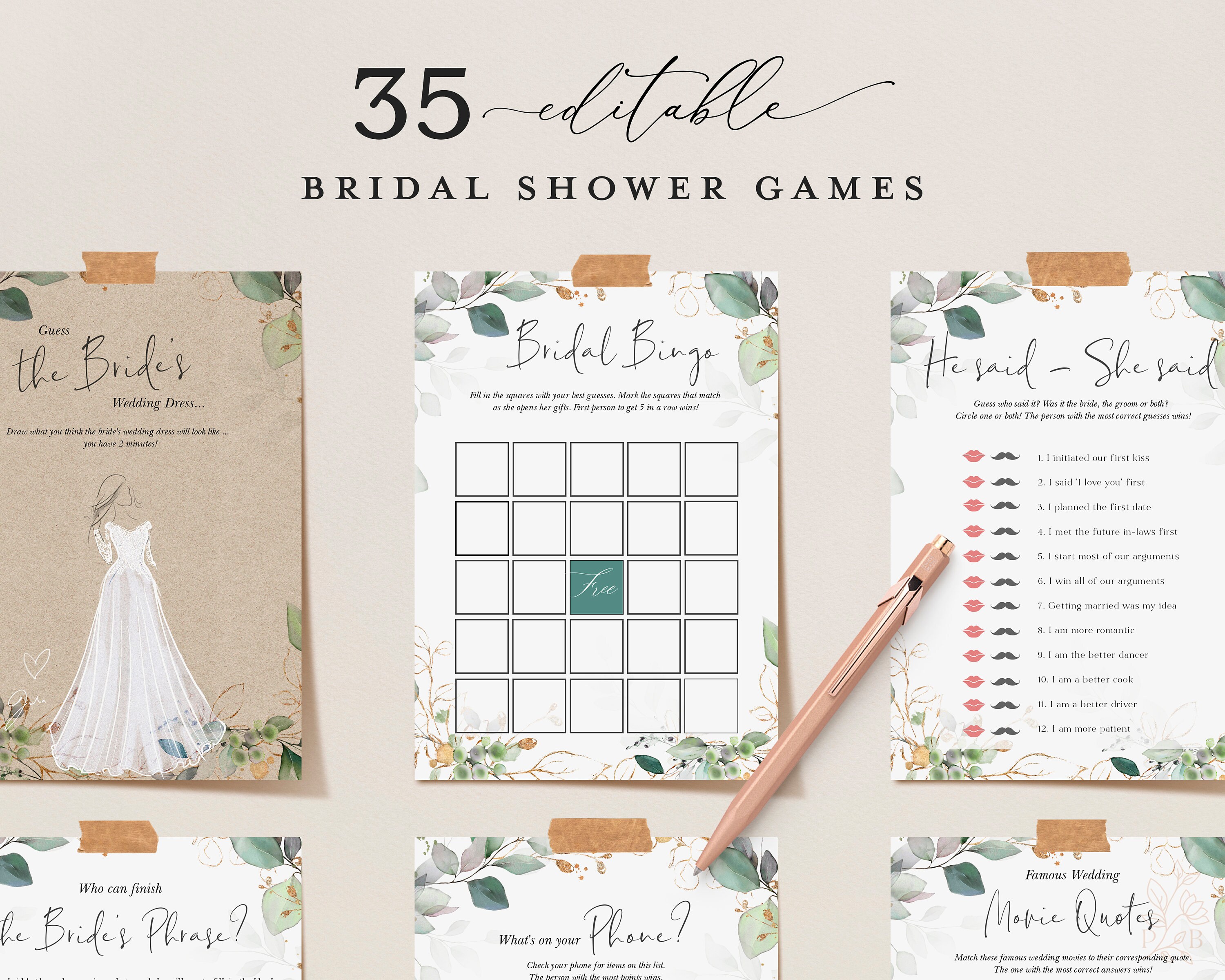 Bridal Shower - Etsy