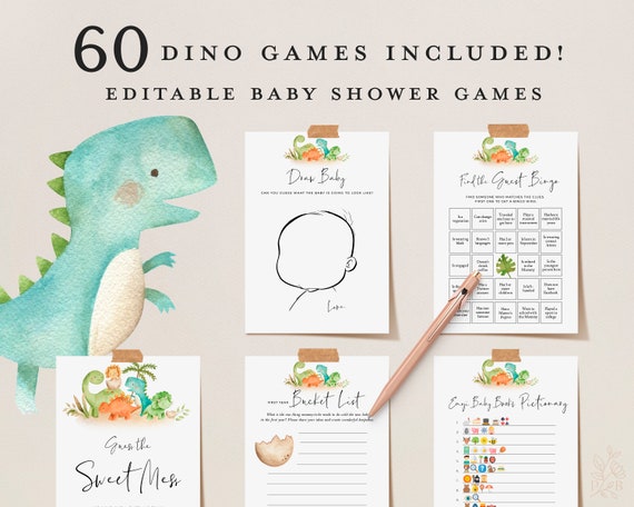 Printable baby shower games & virtual baby shower ideas