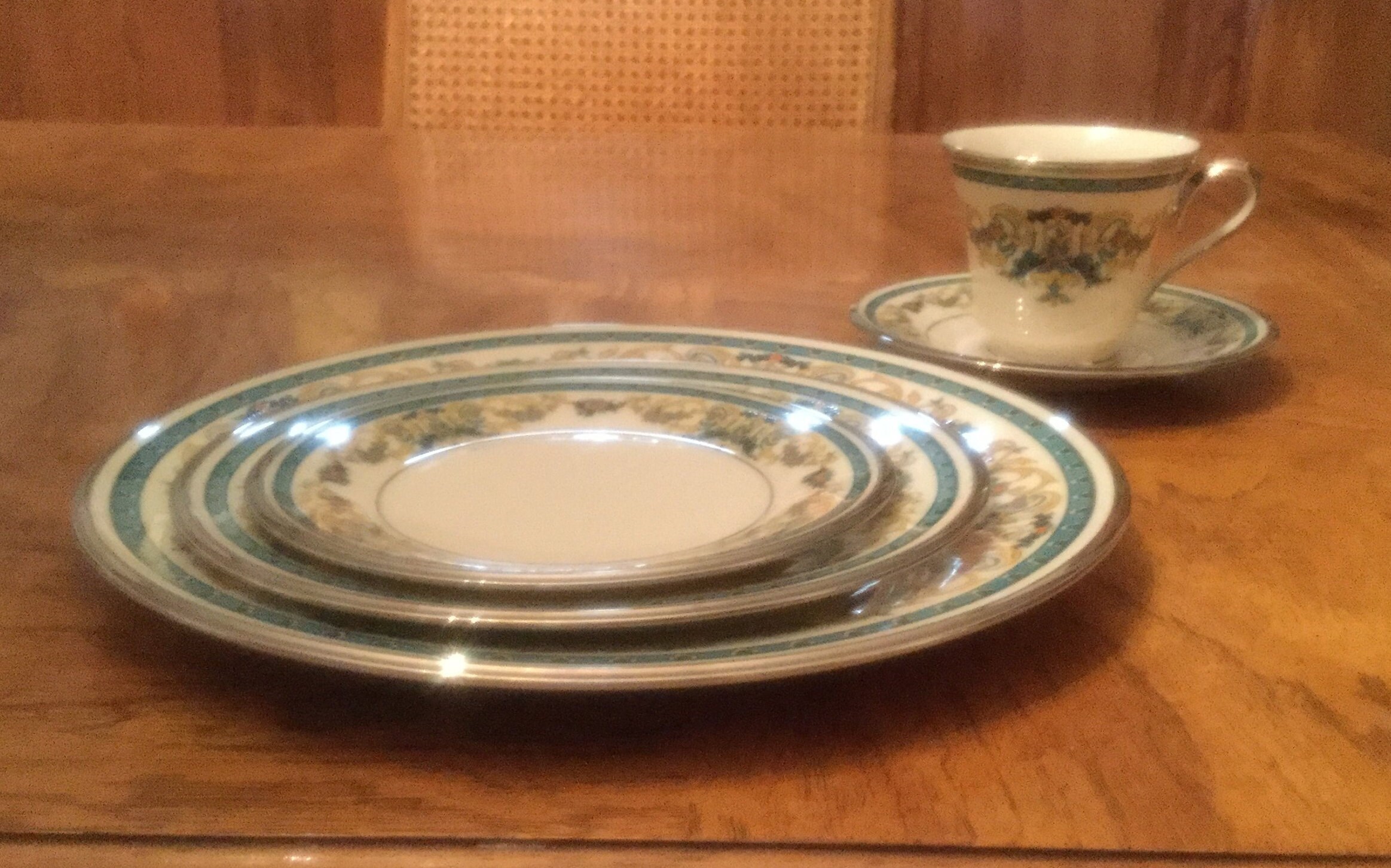 8 5piece Lenox Fair Lady China dinnerware Etsy