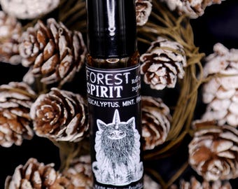 Forest Spirit Roll On Perfume | Eucalyptus Mint Pine Scent