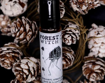 Forest Witch Roll On Perfume | Bergamot, Apricot, Smoke Scent