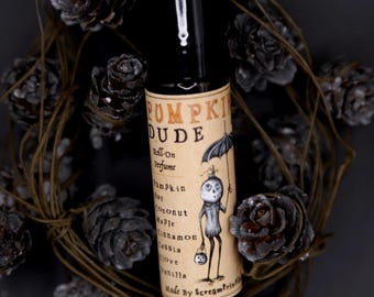 Pumpkin Dude Perfume | Roll On Perfume | Halloween Autumn Scent