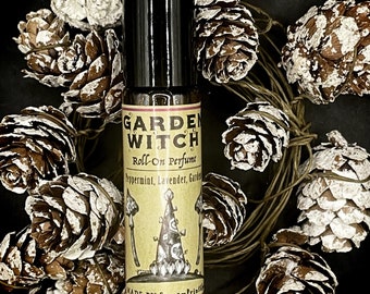 Garden Witch Roll On Perfume | Peppermint, Lavender, Gardenia