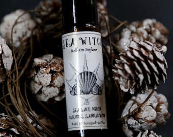 Sea Witch Roll On Perfume, Salt Melon, Oakmoss, Sandalwood