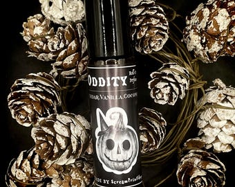 Oddity Roll On Perfume | Cedar, Vanilla, Coconut | Alcohol Free