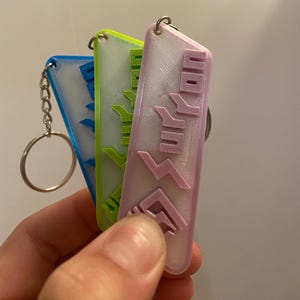 Surron Bike keychain 3.25&quot;, Surron backpack bag tag, gift for teen, gift for boy, 3D printed keychain, Multiple color options