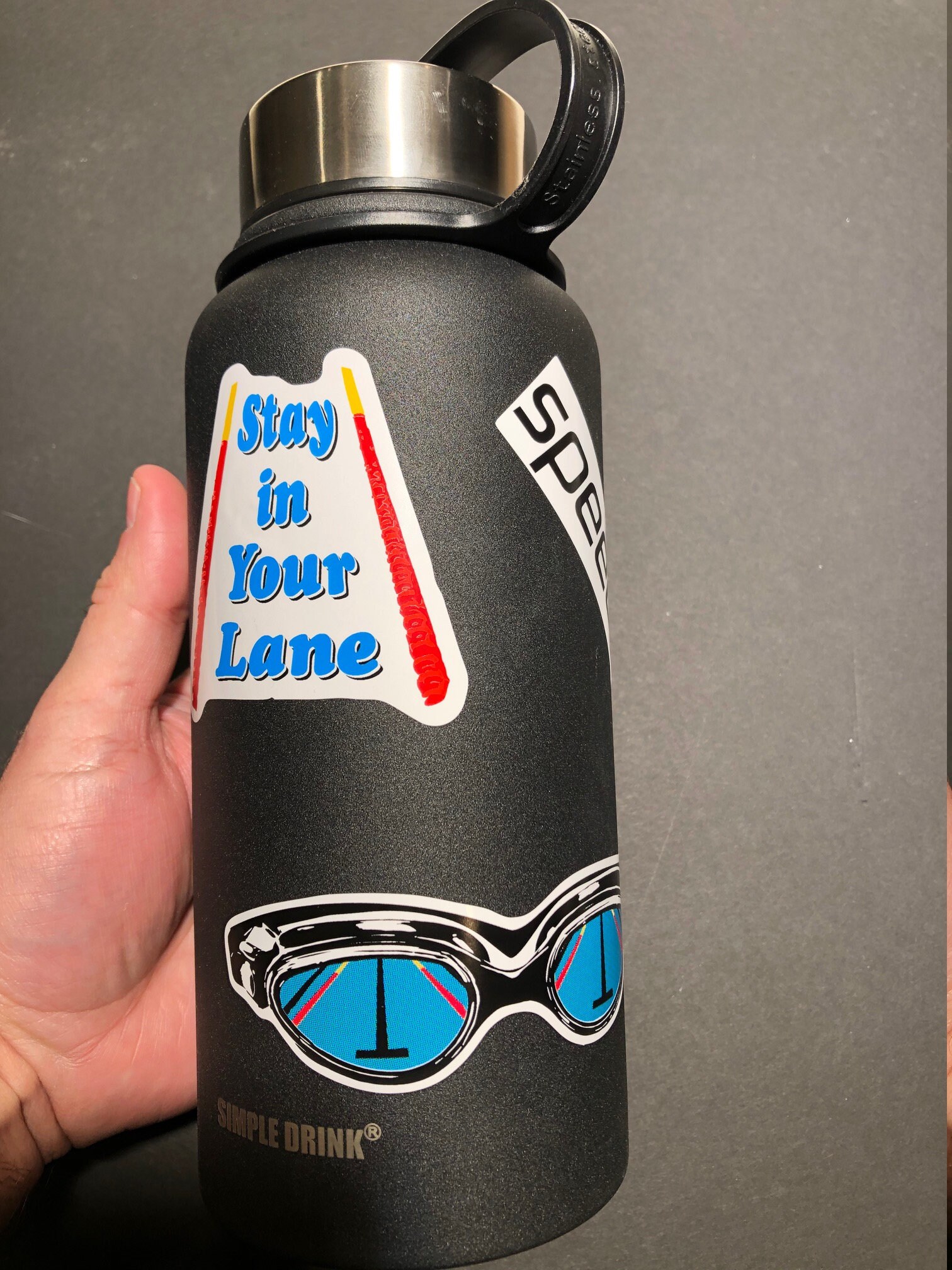 Swim Stickers Decals for Water Bottle Car Phone Laptop Etsy