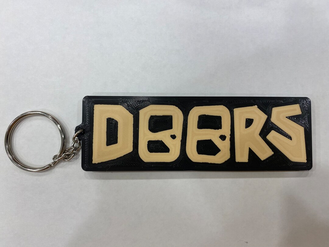 Roblox Doors Keychain 3D Printed 4.5 X 1.5 Inches Gift for Etsy