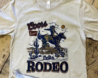 Coors Rodeo Western Graphic tee