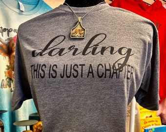 Darling This is Just A Chapter Western Graphic Tee