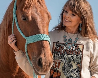 Spooky Rodeo Western Graphic Sweatshirt