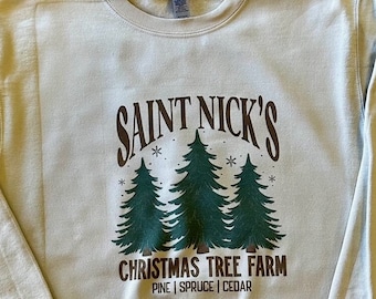St. Nicks Christmas Tree Farm Graphic Sweatshirt
