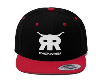 Rowdy Rowels Unisex Flat Bill Hat