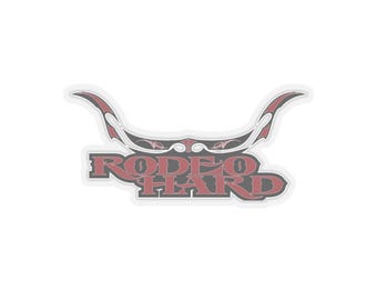 Rodeo Hard Brand Kiss-Cut Stickers