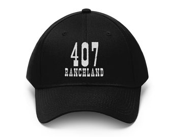 407 Ranchland TV Series Unisex Twill Hat