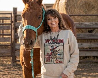 St. Nicks Christmas Rodeo Western Graphic Sweatshirt