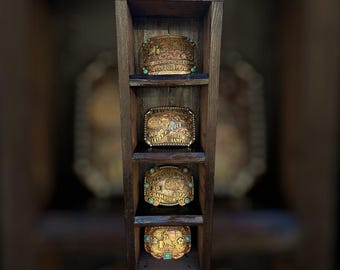 Custom Trophy Buckle Cases | Rowdy Rowels