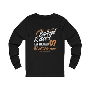 Barrel Racing Unisex Jersey Long Sleeve Tee