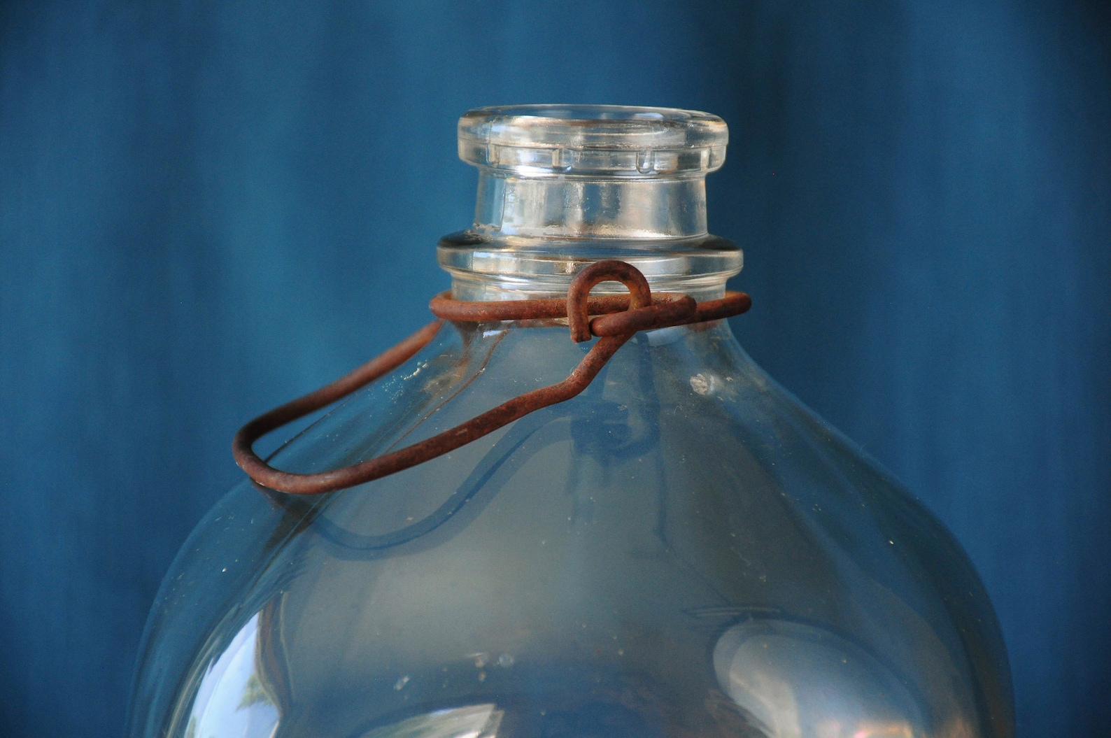 1950s Gallon Milk Jug with Wire Handle Vintage Glass Milk Etsy