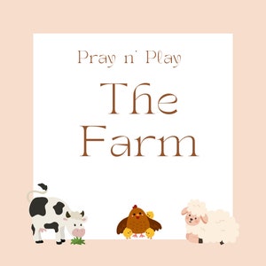 Farm Prayers Bilingual Toddler Devotion
