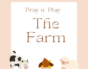 Farm Prayers Bilingual Toddler Devotion