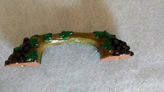 8 Fun Purple Grape Drawer Pull Handles By Laurey New Unique Etsy