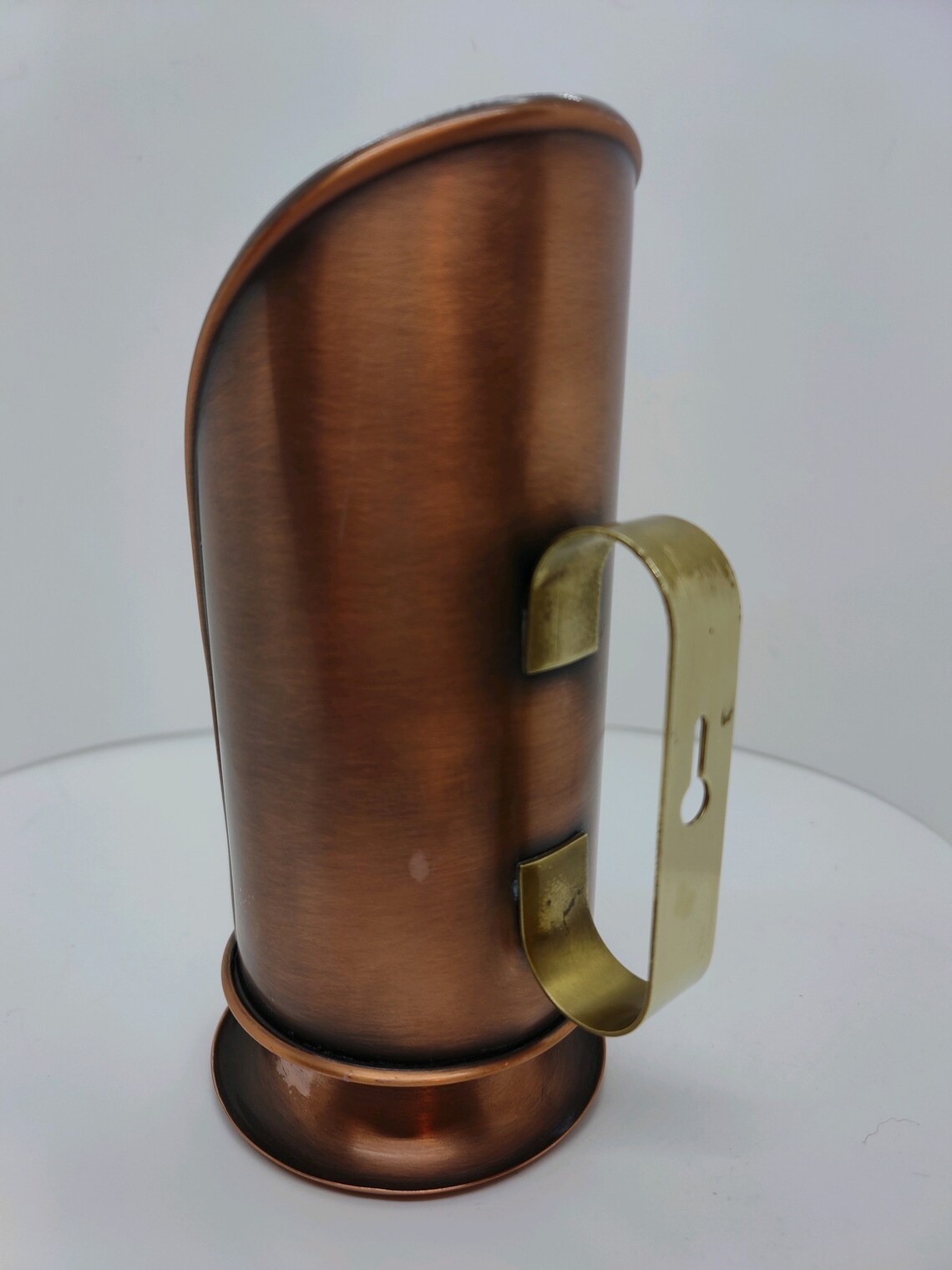 Vintage Gregorian Copper candle holder with Wall Mount Option Etsy